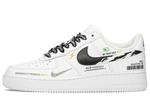 Кроссовки Nike Air Force 1 Skateboard Shoes Men Low-Top White Blue - фото