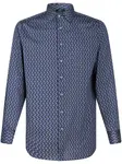 Рубашка с принтом пейсли ETRO, синий - фото