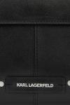 Кожаная сумка Karl Lagerfeld, черный - фото 3