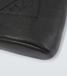 Кожаная сумка через плечо Prada, черный - фото 6