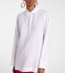 Льняная рубашка Varese S Max Mara, белый - фото 6