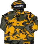 Пуловер Supreme Hooded Logo Half Zip Pullover 'Yellow', желтый - фото 2