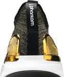 Кроссовки Nike Wmns React Phantom Run Flyknit 2 Premium 'Black Metallic Gold', черный - фото 8