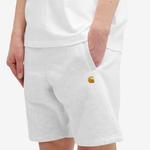 Шорты Carhartt Wip Chase Sweat, белый - фото 5