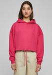 Толстовка с капюшоном CROPPED Urban Classics, розовый - фото 9