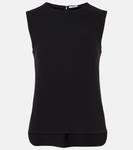 Топ с баской Gilma Fforme, черный - фото