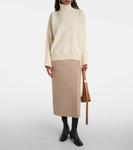 Кожаная сумка через плечо Eldorado Small Jil Sander, Hazel - фото 5