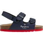 Сандалии Pepe Jeans Bio Double Kansas Bk, синий - фото