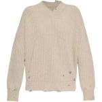 Потертый свитер Mm6 Maison Margiela, коричневый - фото