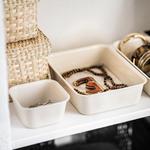 NOJIG НОЙИГ Органайзер, пластик/бежевый, 10x10x5 см IKEA - фото 7