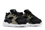 Кроссовки Nike Huarache Run SE TD 'Black Gold Glitter', черный - фото 9