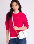 Свитер U.S. Polo Assn Crew Neck, розовый - фото 2