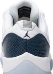 Кроссовки Jordan 11 Retro Low GS Navy Snakeskin 2019, синий - фото 7