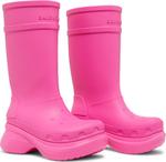 Ботинки Crocs x Balenciaga Wmns Clog Boot 2.0 Pink, розовый - фото 8