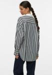 Блуза Vero Moda Button-down blouse, Dark Sapphire/Mottled Dark Blue - фото 2