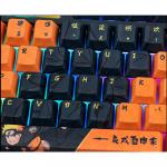 Игровая клавиатура Valkyrie VK99 Gaming Naruto Shippuden, Naruto Uzumaki, чёрный/оранжевый, английская раскладка - фото 4