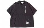 And Wander Gramicci X Patchwork Wind Tee 'Black' - фото