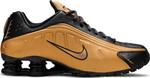 Кроссовки Nike Shox R4 'Metallic Gold', золотой - фото 2