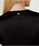 Атласная блузка Regular fit Liu Jo, черный - фото 4