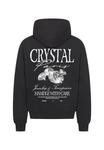 Худи CRYSTAL PARIS DIAS, Black/Black Denim - фото 6
