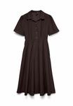 Платье Vero Moda Shirt dress, Chocolate Torte/Brown - фото 5