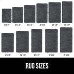 Коврик для ванной Gorilla Grip, 153х44 см, темно-серый - фото 7