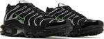 Кроссовки Nike Air Max Plus 'Black Silver Green Strike', черный - фото 9