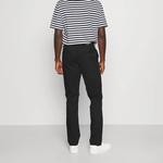 Брюки Gap Essential Slim Fit, черный - фото 4