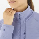 Женская куртка ESSENTIAL LIGHTWARM Salomon на молнии, синий - фото 5