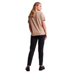 Футболка Pieces Ria Fold Up Solid, серый - фото 2