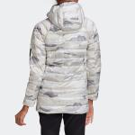 Пуховик женский черный Adidas - фото 4