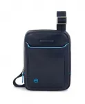 Наплечная сумка с внутренними разделителями Piquadro, синий - фото