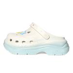 PEAK Сабо женские, белые, синие - фото