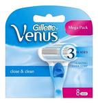 Насадка для бритвы, 8 шт. Gillette, Venus - фото