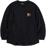 Толстовка унисекс черная Uniqlo, черный - фото