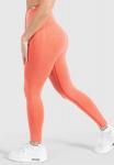Леггинсы Smilodox Amaze Scrunch, оранжевый - фото 7