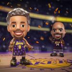Фигурки NBA MoneyBall Collection Kobe Bryant Scale AcePlayer, фиолетовый - фото 4
