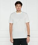 Футболка мужская Armani Exchange хлопковая с логотипом, белый - фото