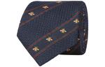Мужской галстук Gucci, темно-синий - фото 4