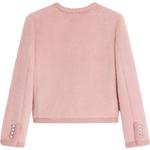 CELINE Челси куртка на пуговицах, Ice Rose - фото 3