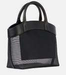 Тондо маленькая сетчатая сумка-шопер Savette, черный - фото 4