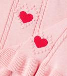 Вязаная юбка soleil Konges Sløjd, Silver Pink - фото 2