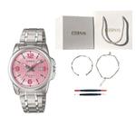 CASIO Часы G Shock LTP 1314D 5A, Pink Watch Dial - фото 7