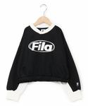 Fila/короткая толстовка, цвет Bk - фото