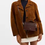 COACH Кожаная наплечная сумка кроссбоди - фото 5