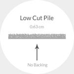 Ковер SAFAVIEH, 161 x 244 см, коллекции Amherst, Navy & Ivory, геометрический рисунок, не линяет и прост в уходе, идеален для помещений с высокой проходимостью в гостиной, спальне (AMT411P) - фото 7