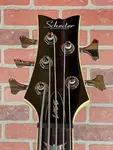 Бас-гитара Schecter Stiletto Extreme-5 - Прозрачный черный - фото 6