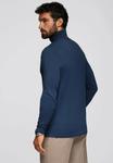 Топ Ombre TURTLENECK, Navy Blue/Dark Blue - фото 3