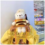 Мягкая игрушка капибара в виде милого бургера, 28 см XTHOT - фото 8