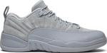 Кроссовки Air Jordan 12 Low Retro Wolf Grey, серый - фото